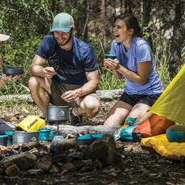 Набір посуду Sea to Summit DeltaLight Camp Set 4.4 Pacific Blue/Grey . Фото 4