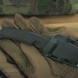 Ніж SOG Trident FX OD Green/Straight Edge. Фото 10