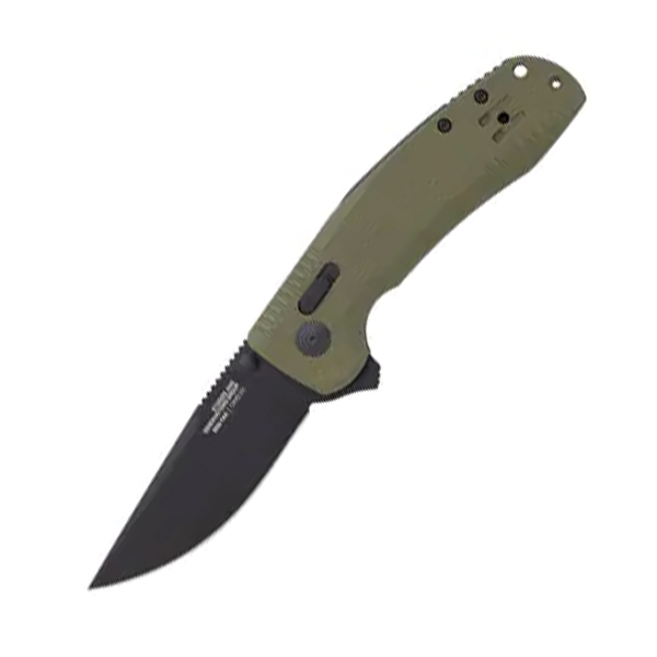Розкладний ніж SOG TAC XR OD Green/Straight Edge