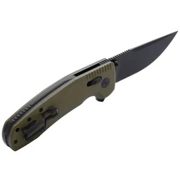 Розкладний ніж SOG TAC XR OD Green/Straight Edge. Фото 4