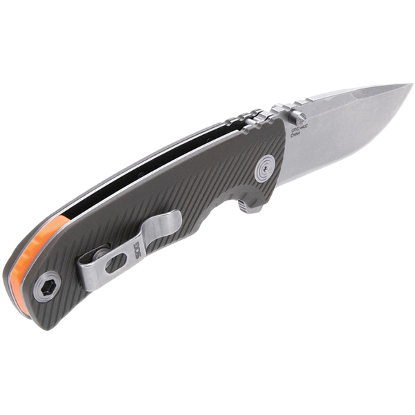 Розкладний ніж SOG Tellus ATK Olive Drab/Orange. Фото 3
