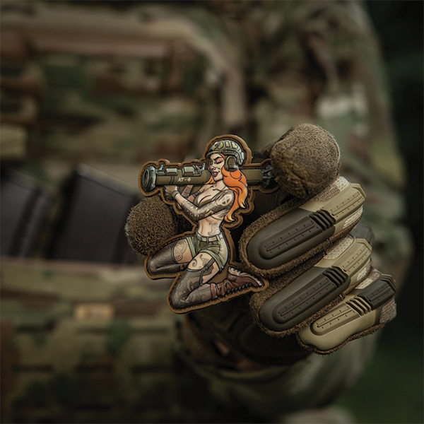 M-Tac нашивка Tactical girl №10 PVC Skandinavik. Фото 12