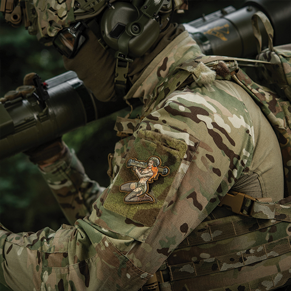 M-Tac нашивка Tactical girl №10 PVC Skandinavik. Фото 4