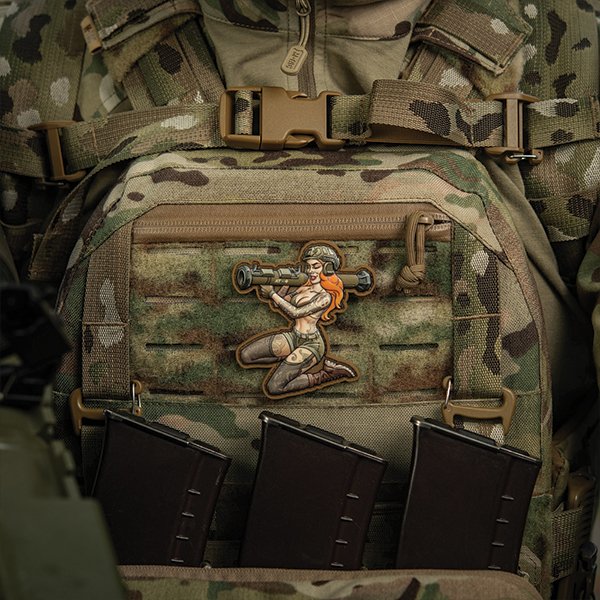 M-Tac нашивка Tactical girl №10 PVC Skandinavik. Фото 6
