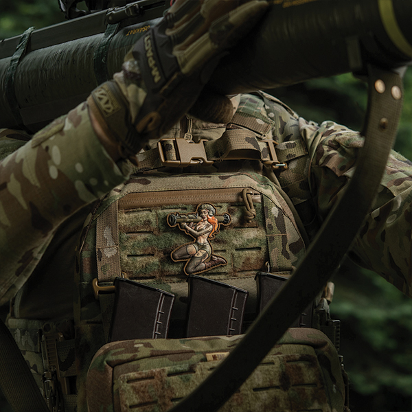 M-Tac нашивка Tactical girl №10 PVC Skandinavik. Фото 8