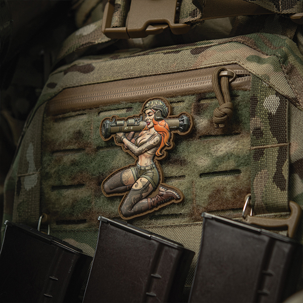 M-Tac нашивка Tactical girl №10 PVC Skandinavik. Фото 9