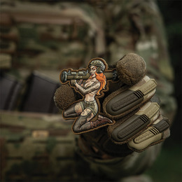 M-Tac нашивка Tactical girl №10 PVC Skandinavik. Фото 12