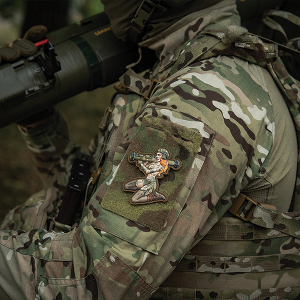 M-Tac нашивка Tactical girl №10 PVC Tattoo. Фото 10
