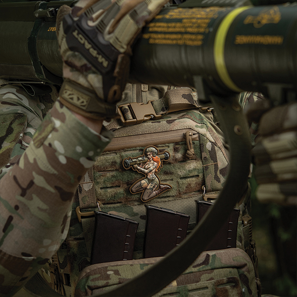 M-Tac нашивка Tactical girl №10 PVC Tattoo. Фото 5