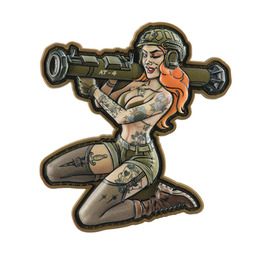M-Tac нашивка Tactical girl №10 PVC Tattoo