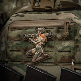 M-Tac нашивка Tactical girl №10 PVC Tattoo. Фото 7