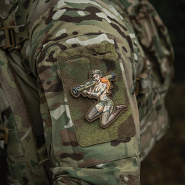M-Tac нашивка Tactical girl №10 PVC Tattoo. Фото 9