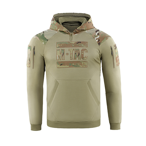 M-Tac кофта Hoodie Combat Multicam/Tan. Фото 2