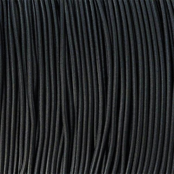 Shock cord Guardian еластичний 3мм Black 10 м