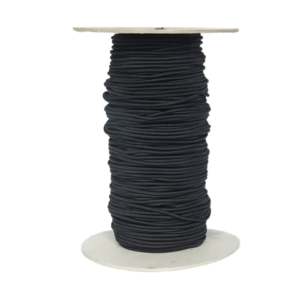 Shock cord Guardian еластичний 3мм Black 10 м. Фото 2