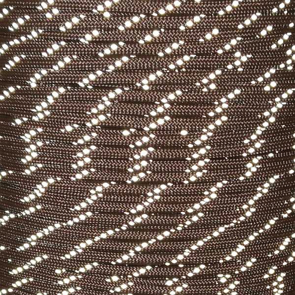 Guardian Paracord 550 Type III Reflective Chocolate Brown 10 м