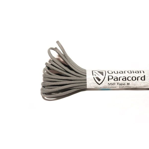 Guardian Paracord 550 Type III Grey 10 м. Фото 5