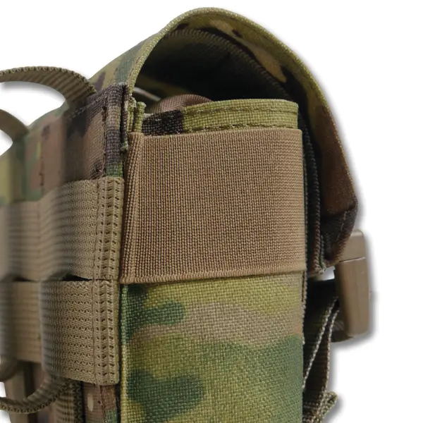 Тактичний підсумок під 2 гранати KIBORG GU Double Mag Pouch Multicam. Фото 7