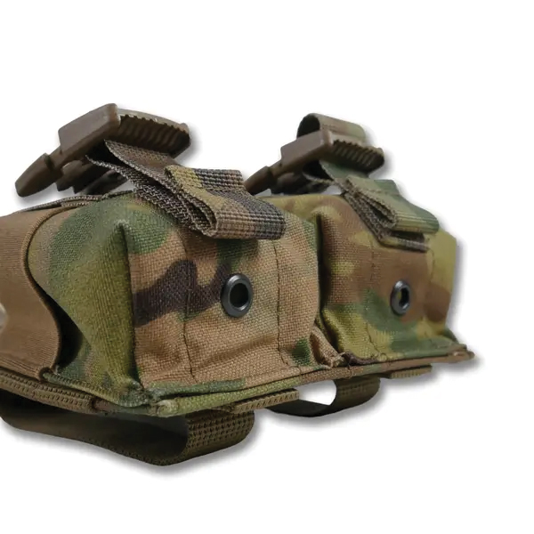 Тактичний підсумок під 2 гранати KIBORG GU Double Mag Pouch Multicam. Фото 8