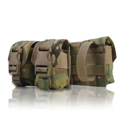 Тактичний підсумок під 2 гранати KIBORG GU Double Mag Pouch Multicam. Фото 5