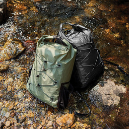 Водонепроникний рюкзак Naturehike CNH22BB003, 25 л, сірий. Фото 2