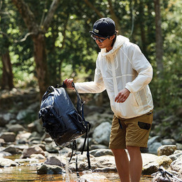 Водонепроникний рюкзак Naturehike CNH22BB003, 25 л, сірий. Фото 3