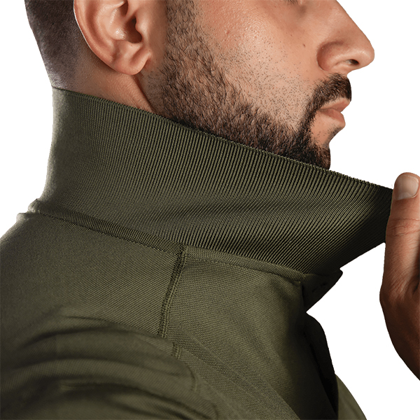 Сamotec поло Army ID 2.0 CoolPass Piquet LT Olive . Фото 4