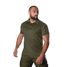 Сamotec поло Army ID 2.0 CoolPass Piquet LT Olive 