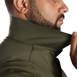 Сamotec поло Army ID 2.0 CoolPass Piquet LT Olive . Фото 4