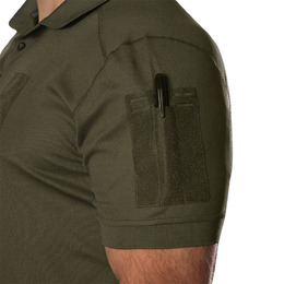 Сamotec поло Army ID 2.0 CoolPass Piquet LT Olive . Фото 5
