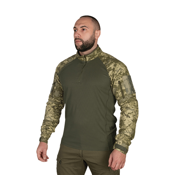 Сamotec бойова сорочка Raid Twill/CoolPass Piquet Multicam/Tan