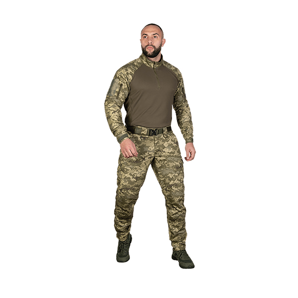 Сamotec бойова сорочка Raid Twill/CoolPass Piquet Multicam/Tan. Фото 3