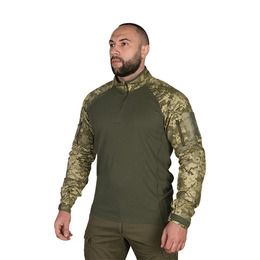 Сamotec бойова сорочка Raid Twill/CoolPass Piquet Multicam/Tan