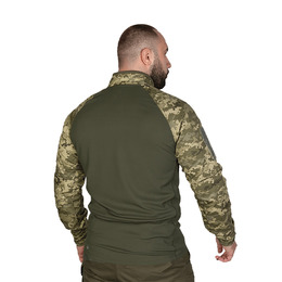 Сamotec бойова сорочка Raid Twill/CoolPass Piquet Multicam/Tan. Фото 2