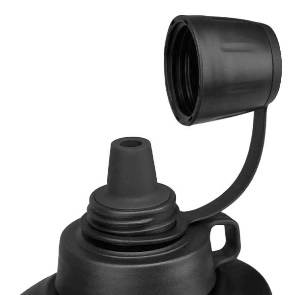 Пляшка-фільтр для води LifeStraw Peak Squeeze 1л Dark Mountain Gray. Фото 5