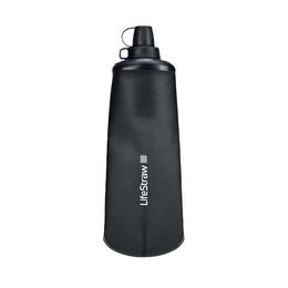 Пляшка-фільтр для води LifeStraw Peak Squeeze 1л Dark Mountain Gray