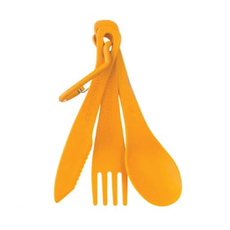Набір столових приборів від Sea to Summit Delta Cutlery Set Orange 