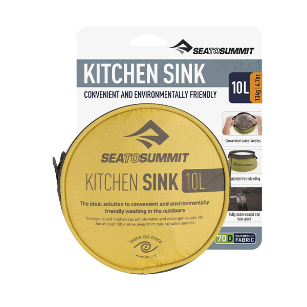 Мийка від Sea to Summit Kitchen Sink Olive 10 л . Фото 3