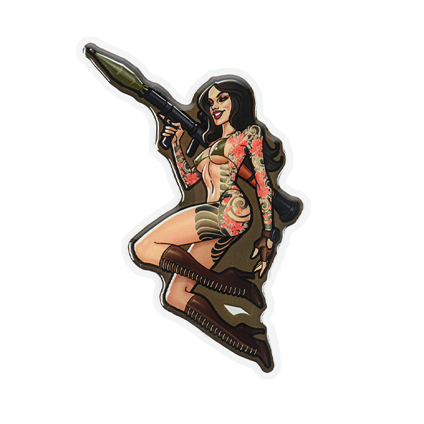 M-Tac наклейка Tactical girl №9 РПГ Якудза 