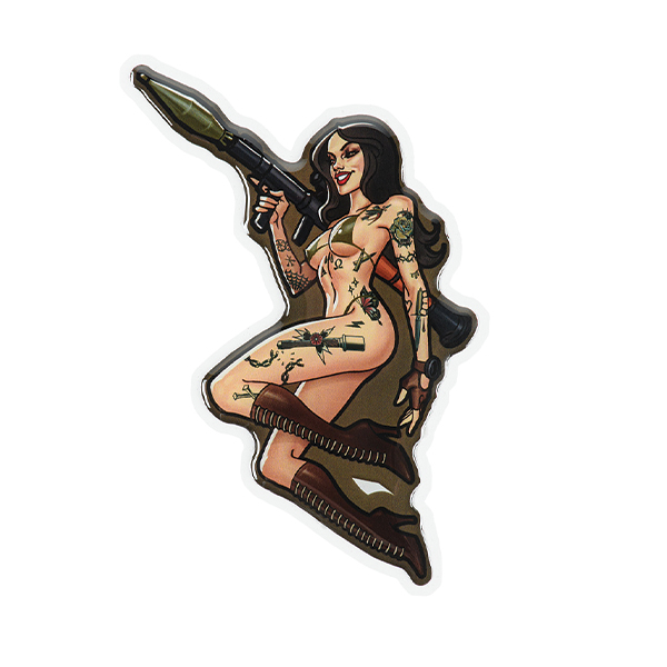 M-Tac наклейка Tactical girl №9 РПГ Хуліган