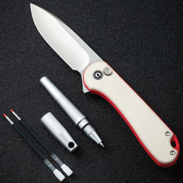 Ніж складаний+ручка Civivi StellarQuill Pen & Button Lock Elementum II Knife Combo C23049. Фото 6