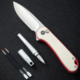 Ніж складаний+ручка Civivi StellarQuill Pen & Button Lock Elementum II Knife Combo C23049. Фото 6