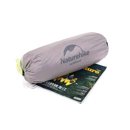 Намет надлегкий тримісний  з футпринтом Naturehike Cloud Up 3 Updated NH18T030-T, 210T, помаранчевий. Фото 5