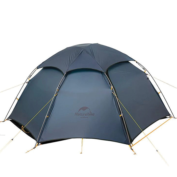 Намет двомісний зі сферичним куполом Naturehike Cloud Peak 2 NH19K240-Y, 15D, темно-синій