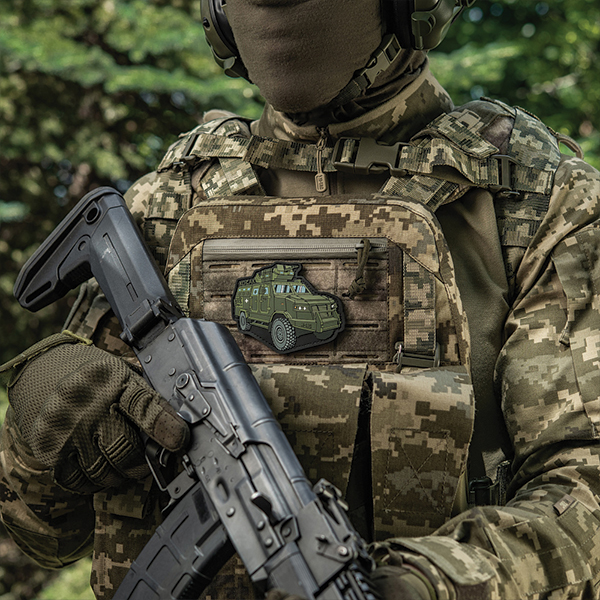 M-Tac нашивка Козак (PVC). Фото 3