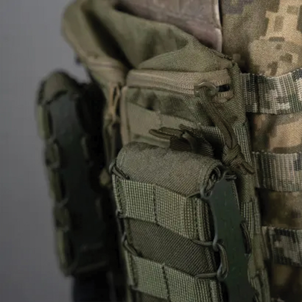 Балістика підсумок для AK/AR "Колчан" Cordura 1000D Olive. Фото 9