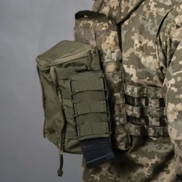 Балістика підсумок для AK/AR "Колчан" Cordura 1000D Olive. Фото 13
