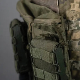 Балістика підсумок для AK/AR "Колчан" Cordura 1000D Olive. Фото 9