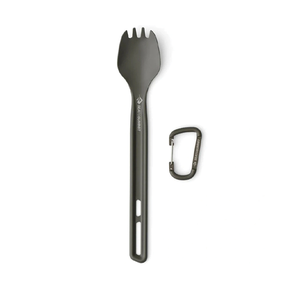 Ложка-виделка подовжена Sea to Summit Frontier UL Long Handle Spork Grey. Фото 2