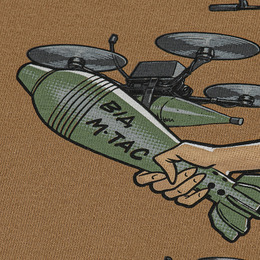 M-Tac футболка Death From Above Coyote Brown. Фото 7